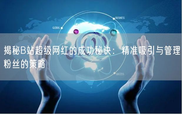 揭秘B站超级网红的成功秘诀：精准吸引与管理粉丝的策略