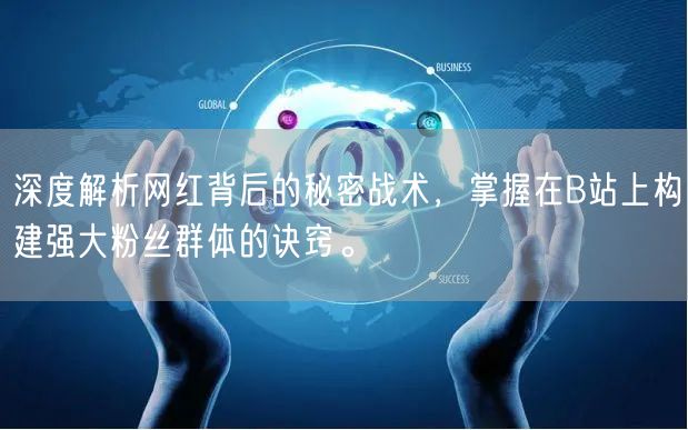 深度解析网红背后的秘密战术，掌握在B站上构建强大粉丝群体的诀窍。