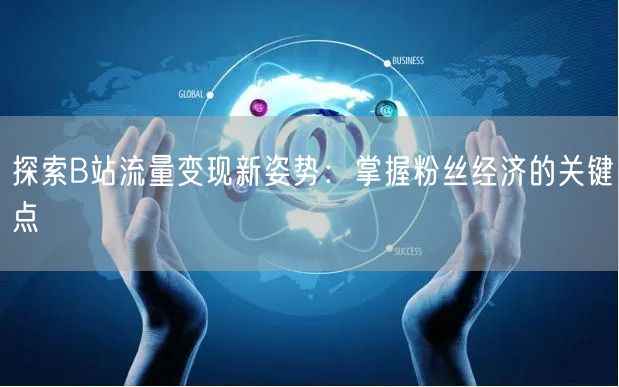 探索B站流量变现新姿势：掌握粉丝经济的关键点