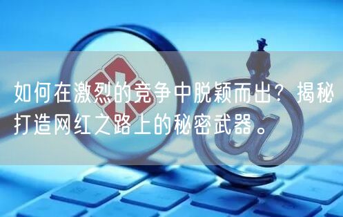 如何在激烈的竞争中脱颖而出？揭秘打造网红之路上的秘密武器。